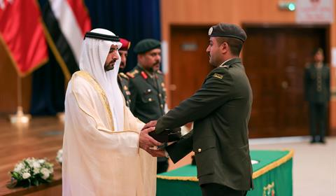 Sheikh Hamdan Media Gallery - Hamdan bin Mohammed attends graduation ceremony at Zayed II Military College in Al Ain