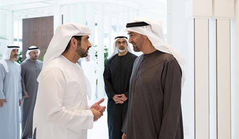 Sheikh Hamdan Media Gallery - UAE President receives Sheikh Hamdan bin Mohammed