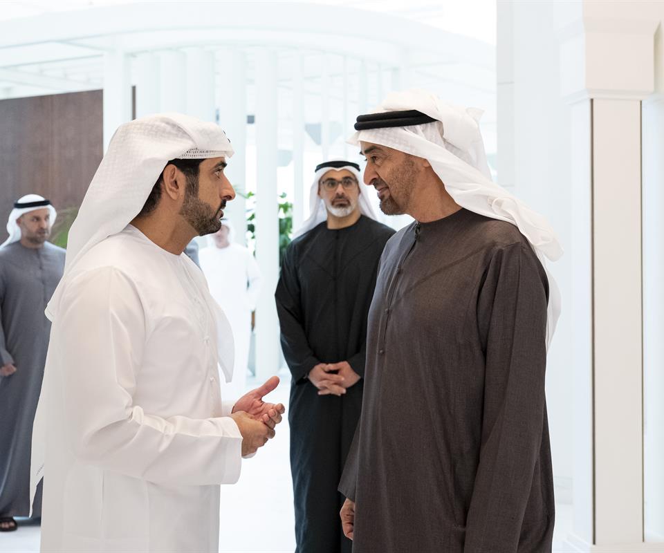 Sheikh Hamdan News - UAE President receives Sheikh Hamdan bin Mohammed