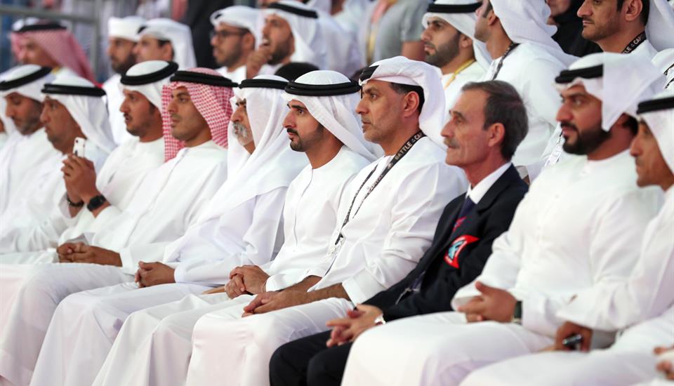 Hamdan attends Abu Dhabi World Professional Jiu-Jitsu Championship