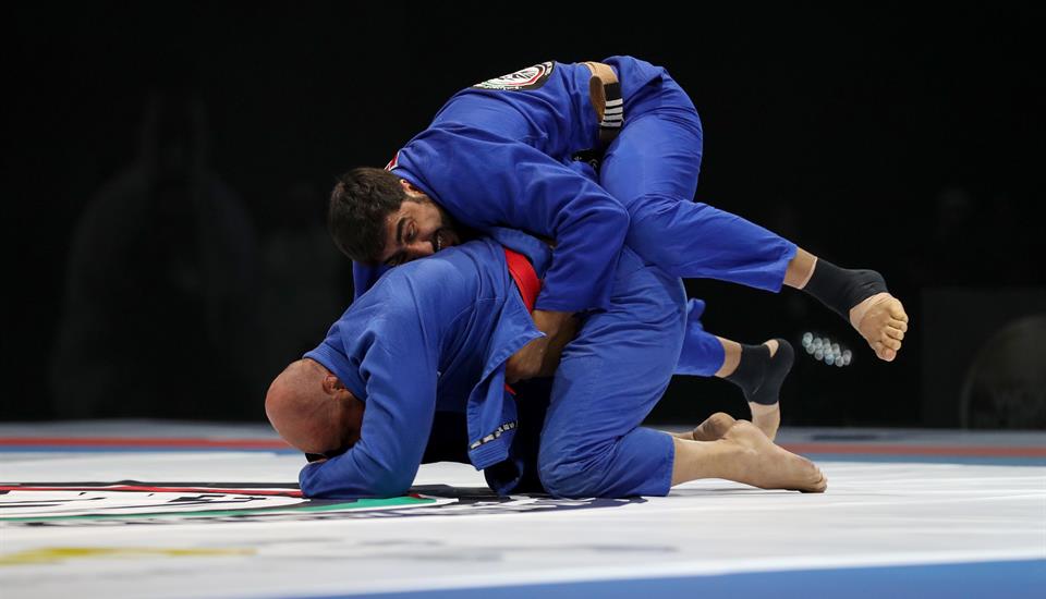 Hamdan attends Abu Dhabi World Professional Jiu-Jitsu Championship