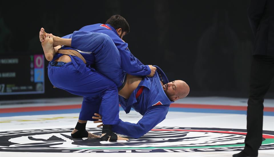 Hamdan attends Abu Dhabi World Professional Jiu-Jitsu Championship