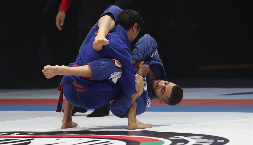 Hamdan attends Abu Dhabi World Professional Jiu-Jitsu Championship