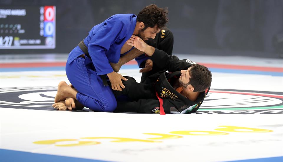Hamdan attends Abu Dhabi World Professional Jiu-Jitsu Championship