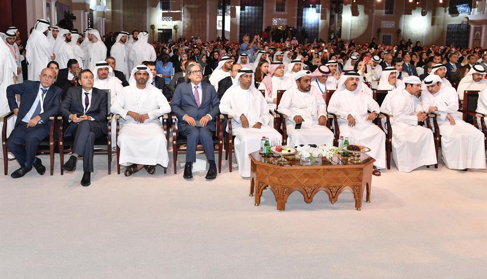 حمدان بن محمد يشهد افتتاح منتدى الإعلام العربي الـ16