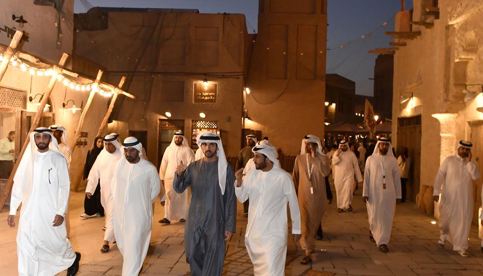 حمدان بن محمد بن راشد يزور مشروع السيف الوجهة السياحية الجديدة على ضفاف