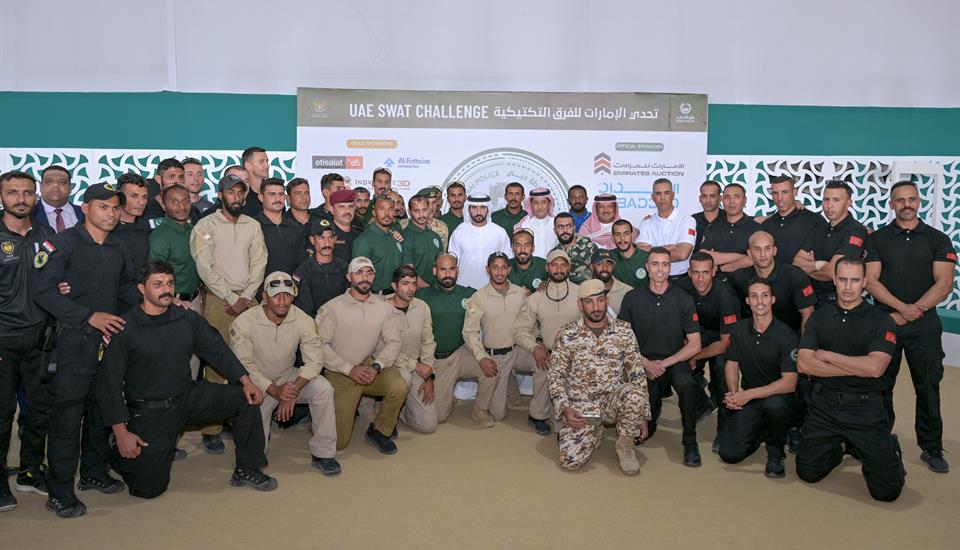 Hamdan bin Mohammed attends UAE SWAT Challenge 2023
