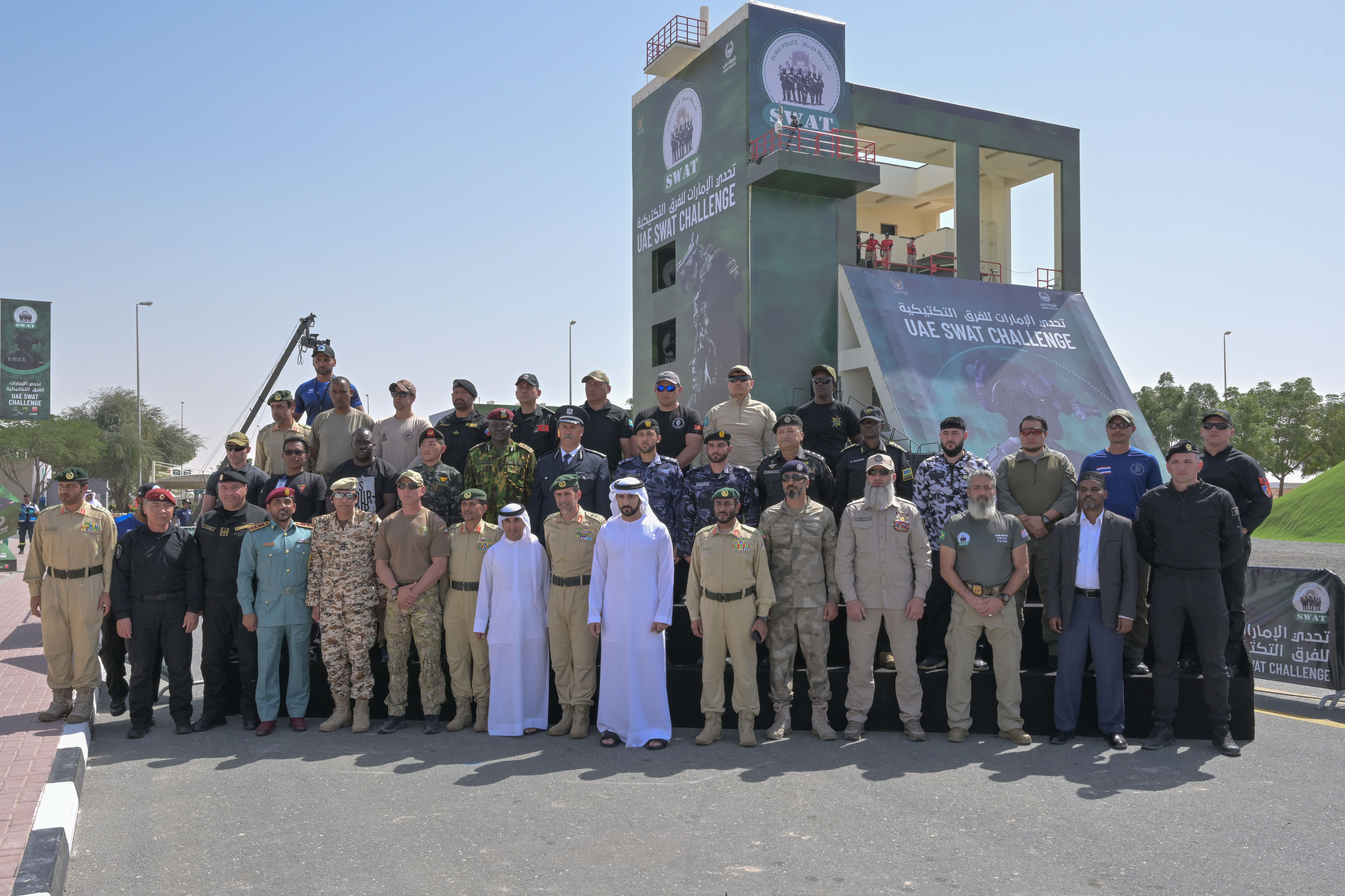Hamdan bin Mohammed attends UAE SWAT Challenge 2023