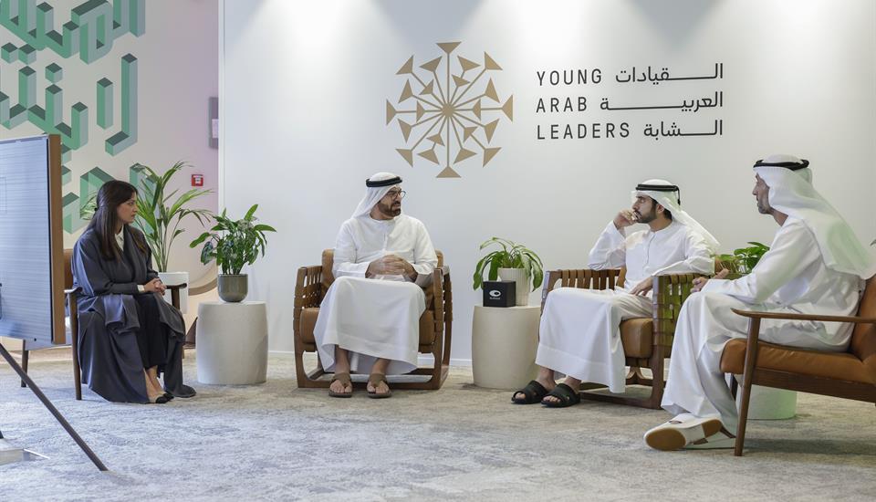 Hamdan bin Mohammed assesses future plans of Young Arab