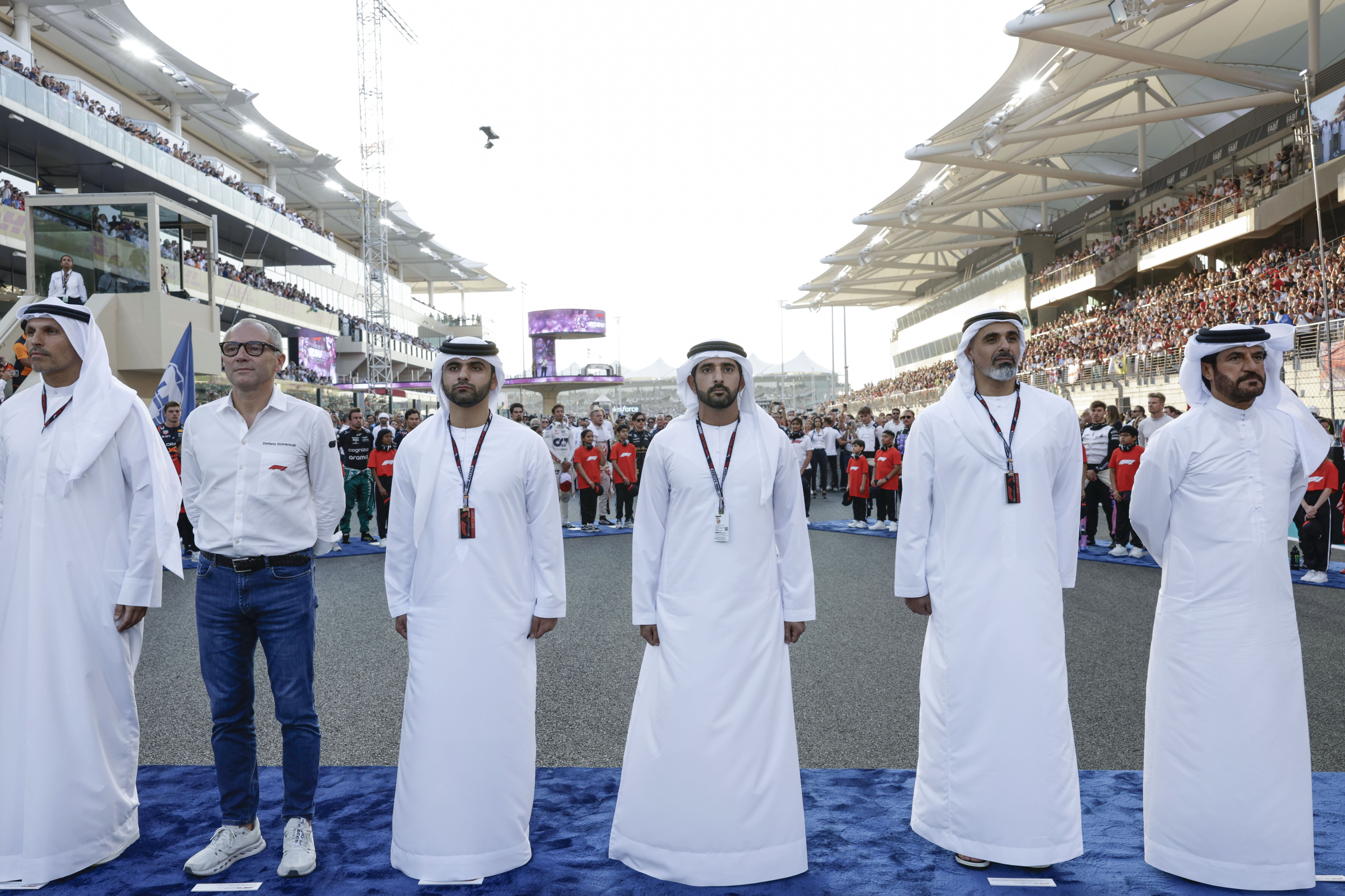 UAE President Sheikhs state guests attend Formula 1 Abu Dhabi Grand Prix
