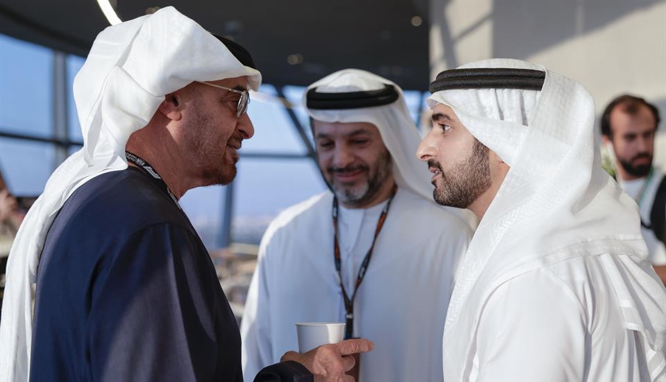 UAE President Sheikhs state guests attend Formula 1 Abu Dhabi Grand Prix