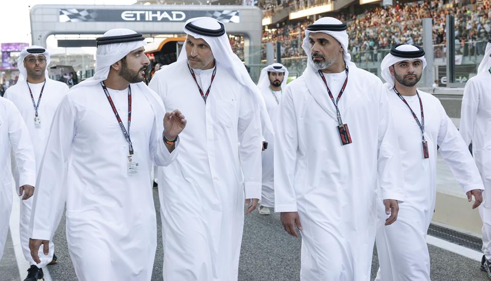 UAE President Sheikhs state guests attend Formula 1 Abu Dhabi Grand Prix
