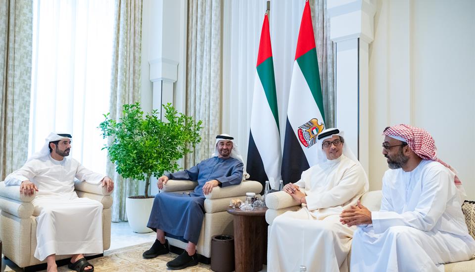 UAE President receives Hamdan bin Mohammed