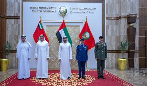 Sheikh Hamdan News - Hamdan bin Mohammed visits the UAE Ministry of Defence and reviews its operations and latest initiatives