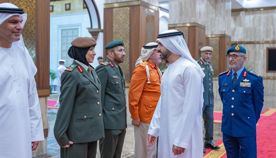 Hamdan bin Mohammed visits the UAE Ministry of Defence and reviews its operations and latest initiatives