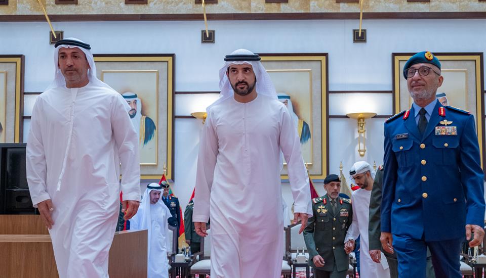 Hamdan bin Mohammed visits the UAE Ministry of Defence and reviews its operations and latest initiatives