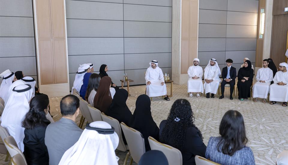 Dubai Crown Prince commends students selected for the Hamdan bin Mohammed Scholarship Programme