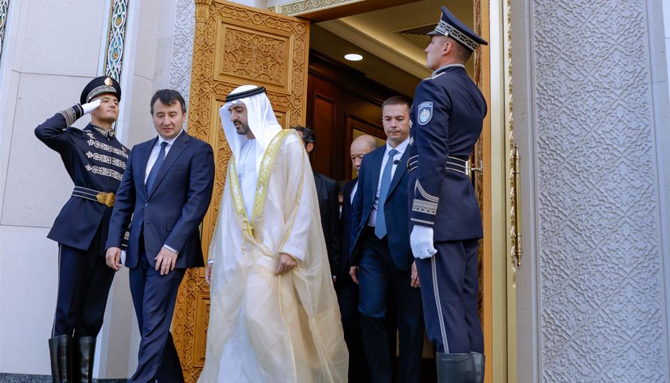 Hamdan bin Mohammed arrives in Tashkent commencing official visit to Uzbekistan