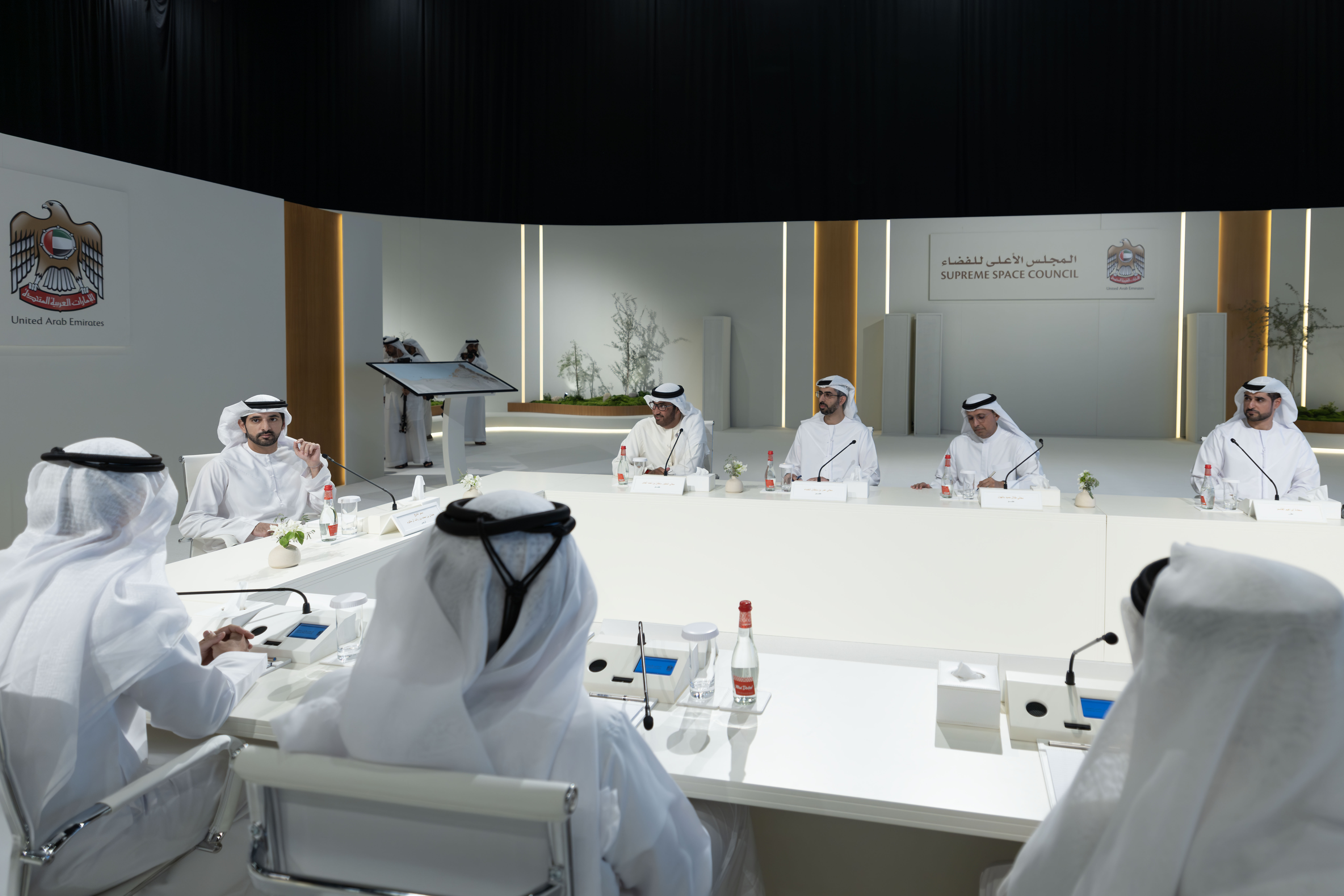 Hamdan bin Mohammed chairs first meeting of the Supreme Space Council