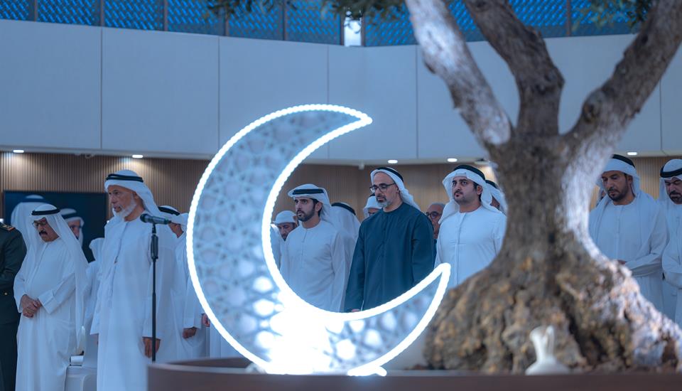 Crown Prince of Abu Dhabi and Crown Prince of Dubai meet over Iftar banquet