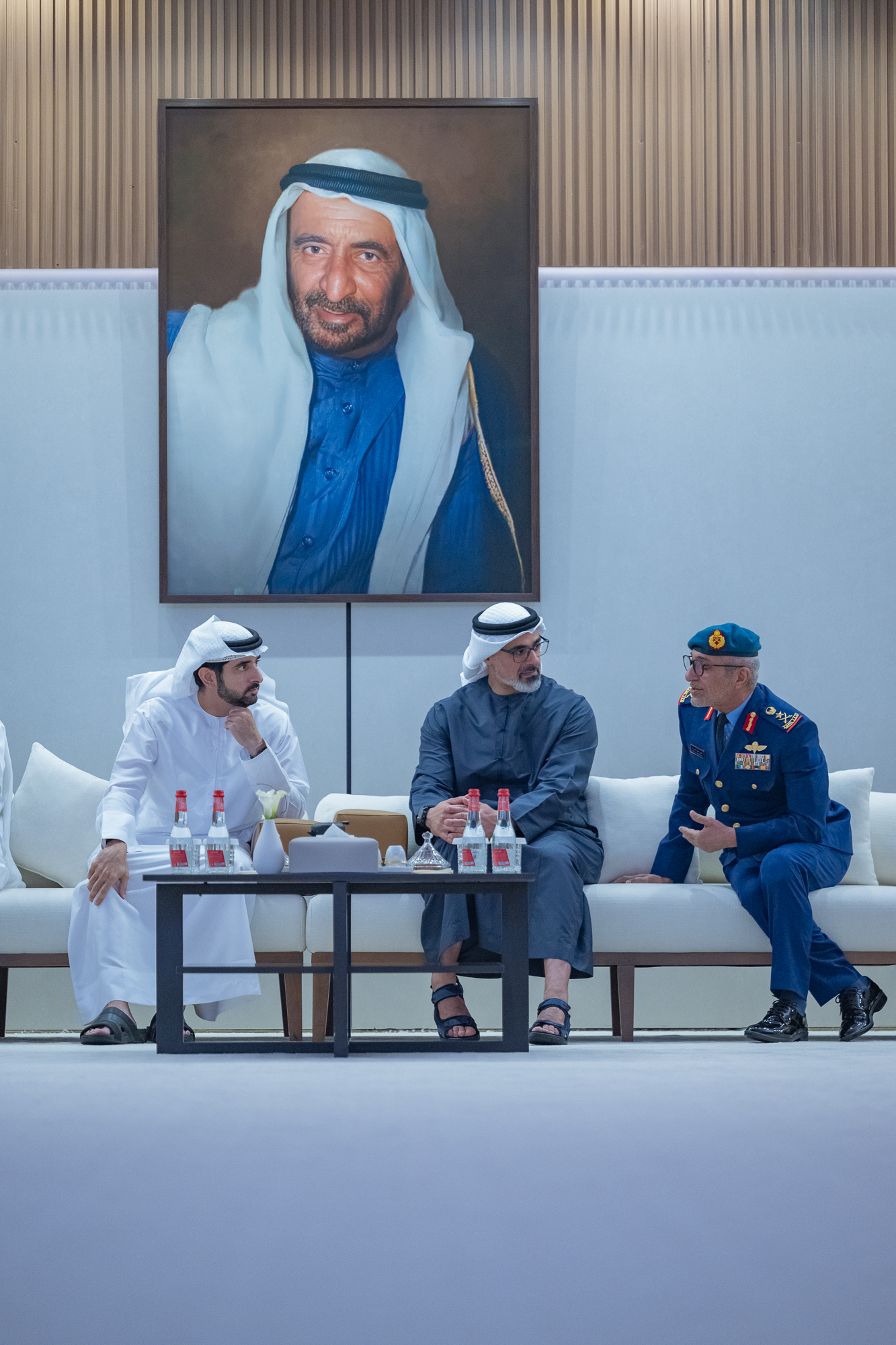 Crown Prince of Abu Dhabi and Crown Prince of Dubai meet over Iftar banquet