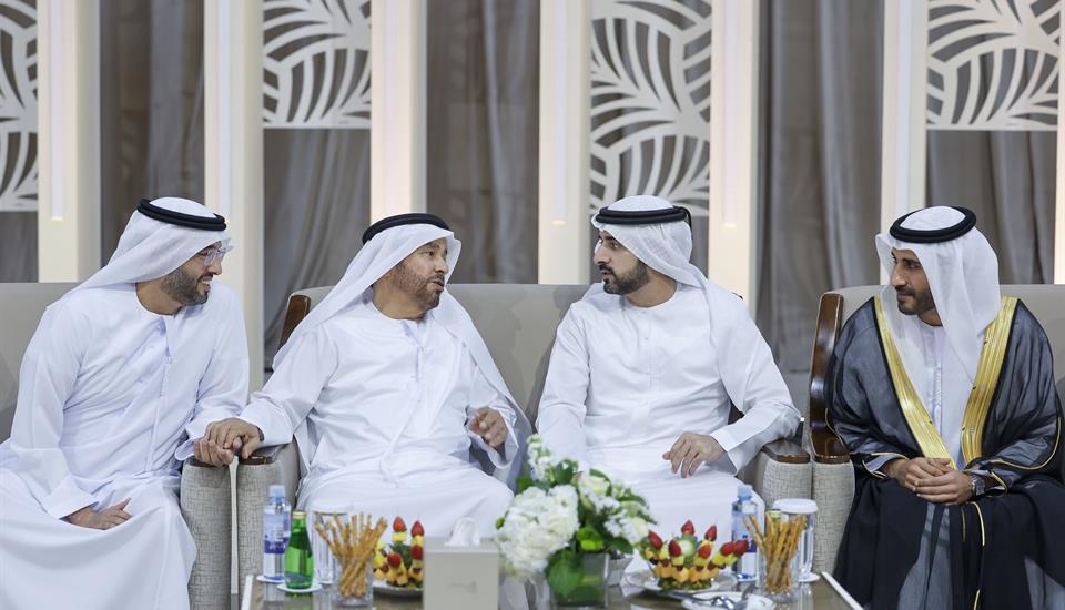 حمدان بن محمد يحضر أفراح تريم والطنيجي