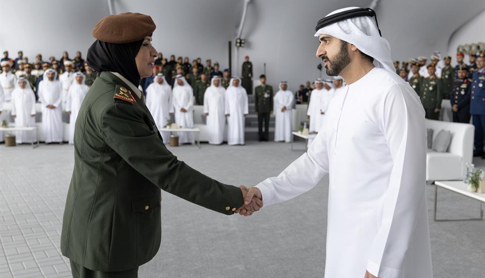 حمدان بن محمد يحضر حفل الذكرى الـ 49 لتوحيد القوات المسلحة الإماراتية