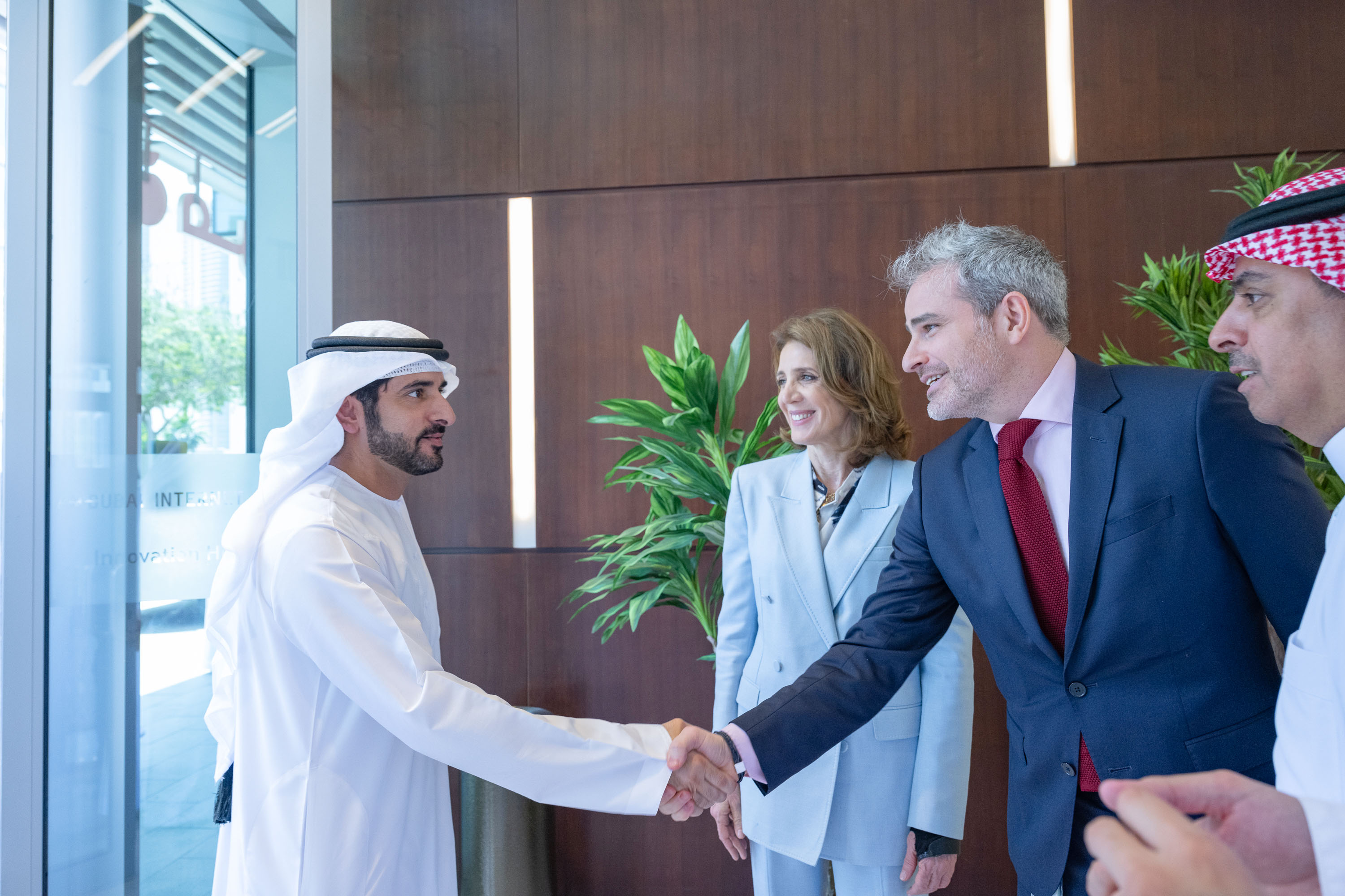 Sheikh Hamdan News - Hamdan bin Mohammed highlights UAE’s focus on technology as a development enabler during visit to Google’s Dubai offices