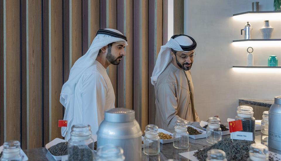 Hamdan bin Mohammed visits world’s largest diamond tender facility at DMCC
