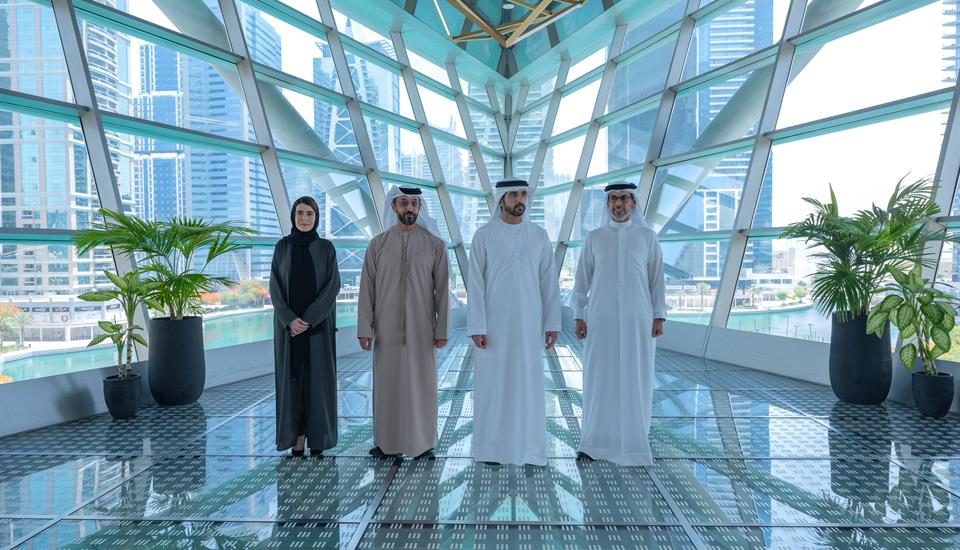Hamdan bin Mohammed visits world’s largest diamond tender facility at DMCC